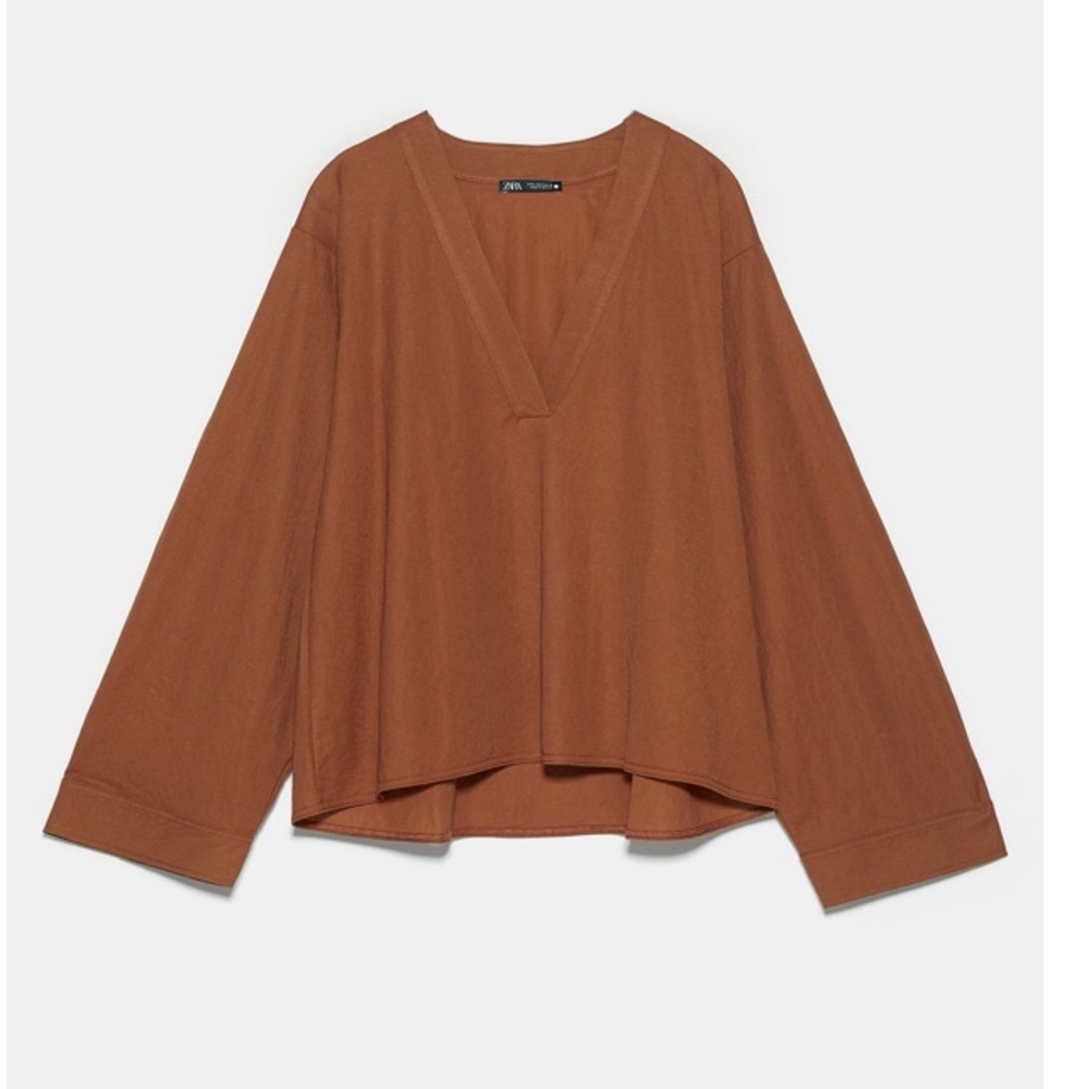 ZARA wide sleeves shirt sizeM